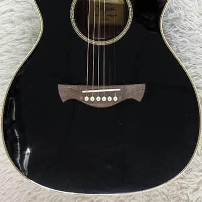 Tagima WS32 EQ BK Walnut Series Acoustic-Electric Medium Jumbo Cutaway Guitar image 1