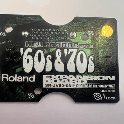 Roland SR-JV80-08 Keyboards Of The '60s & '70s Expansion Board 1990s - Green image 1