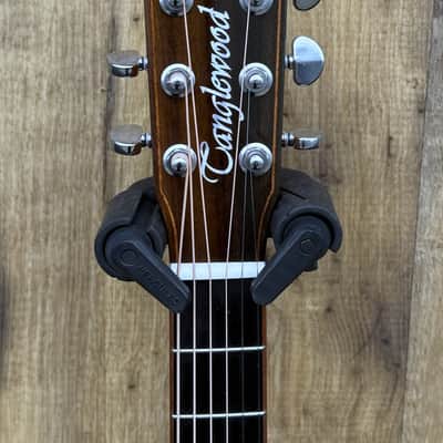 Tanglewood TWJ-D-CE Java Solid Cedar/Amara/Spalted Mango Dreadnought Cutaway with Electronics - Natural Gloss image 4