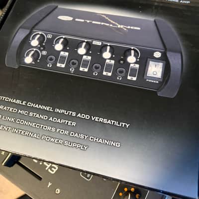 Sterling Audio SHA4 4-Channel Headphone Amplifier 2023 - Present - Black image 2