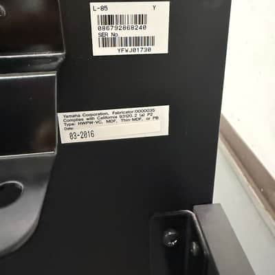 Yamaha P-45 with L-Stand and Bench image 10