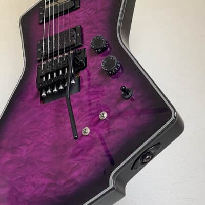 Schecter E-1 FR-S Special Edition Trans Purple Burst | Sustainiac | Floyd Rose 1500 | Stainless Frets image 4