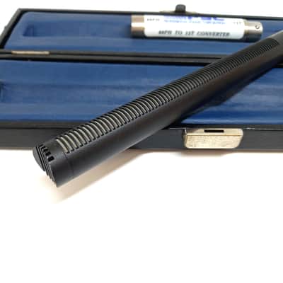 Vintage Sennheiser MKH 416 T Shotgun Mic - 1970s - With 48PH to 12T Converter - 2 available // MKH416 // MKH 416T image 4