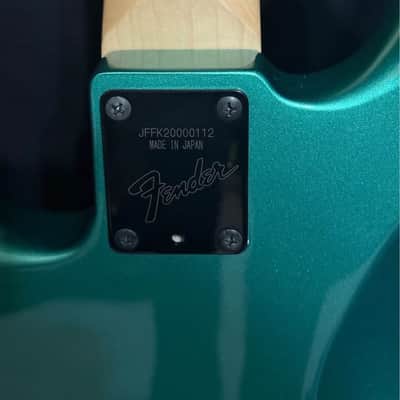 Fender MIJ Boxer Jazz Bass 2020 - 2022 - Sherwood Green Metallic image 5