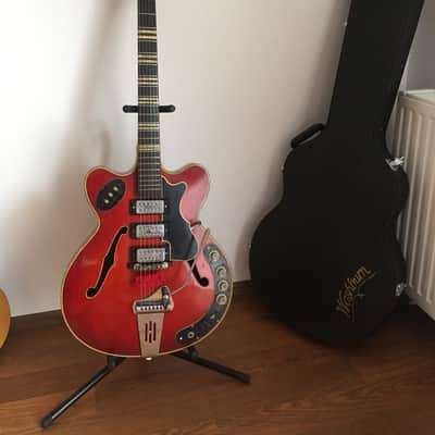 Hofner 4571/E3 Verythin GUITAR 1965-1966 Cherry image 1