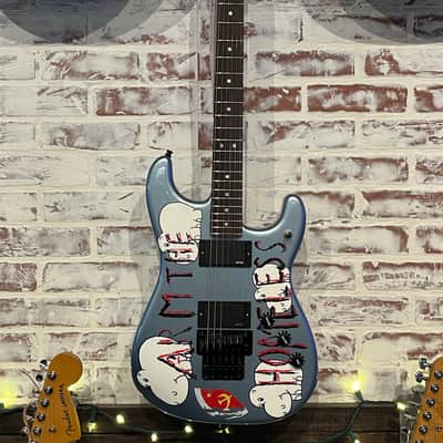 Fender Tom Morello "Arm The Homeless", Rosewood Fingerboard, Blue Ice Metallic image 1