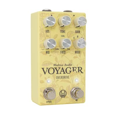 New Walrus Audio Voyager MKII Preamp Overdrive Floral Series Guitar Pedal image 3