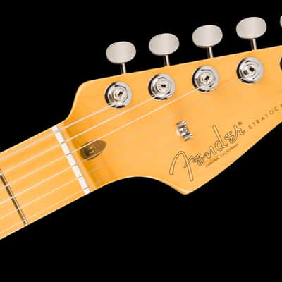 Fender American Professional Classic Stratocaster - Faded Lake Placid Blue image 3