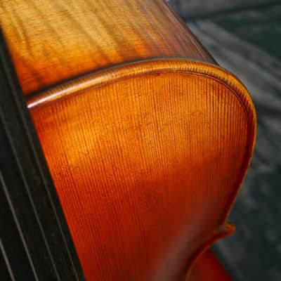 Professional song maestro 5 Strings Cello 4/4, Stradivarius Model. Good Sound , Beautiful Cello image 7