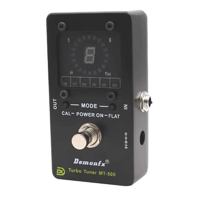 Demonfx Turbo Tuner MT-500 Strobe Tuner Guitar Bass High precision & accuracy image 5