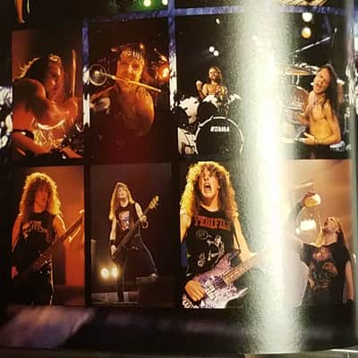 Metallica Metallica Photographs of Ross Halfin Book 1996 Metallica image 8
