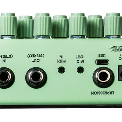Old Blood Noise Endeavors Parting Glitch Delay / Reverb Pedal (Green) image 3