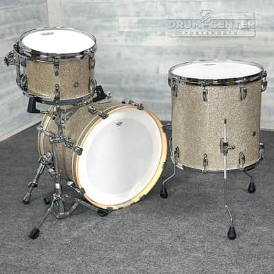 Pearl Masters Maple/Gum 3pc Drum Set 20/12/16 Diamond Glitter image 2