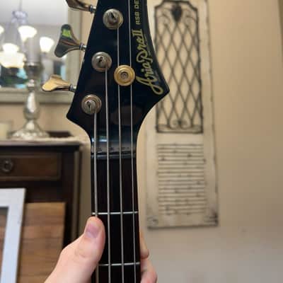 Aria Pro II RSB Deluxe 1986 - Black MIJ Matsumoku Cliff Burton / John Taylor image 5