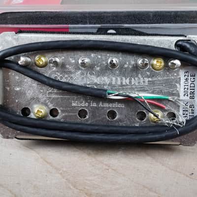 Seymour Duncan SH-6b Duncan Distortion Bridge Humbucker 2021 Black image 8