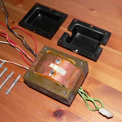 Polytone Baby Brute Center Tapped Power Transformer 110V / 220V Dual Secondaries 36V / 50V 100VA image 3