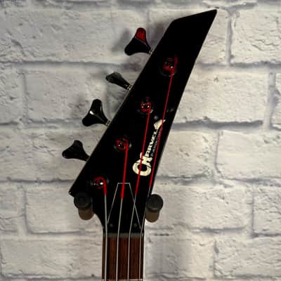 Charvel 2B Vintage Bass w/Case - Red (used) image 5