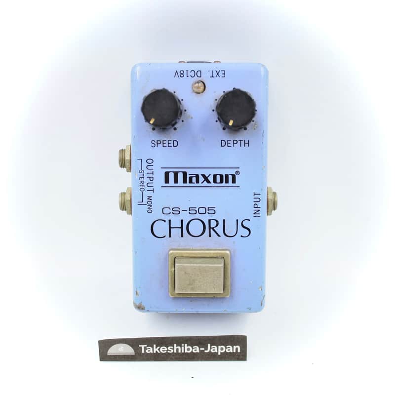 Maxon CS-505 Chorus Made in Japan Vintage GFuitar Effect Pedal image 1