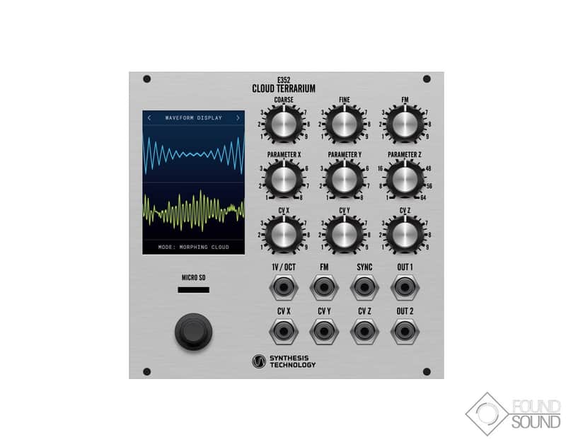 DTM・DAW e352 cloud terrarium Synthesis Technology E352 Cloud Terrarium Module | Reverb Canada