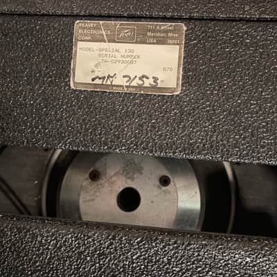 Peavey Special 130 Solo Series 130-Watt 1x12" Guitar Combo 1980s - Black image 4