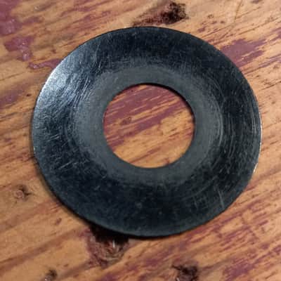 Gibson Les Paul 1954-1961 Thin "Poker Chip" Selector Switch Ring - Black image 1