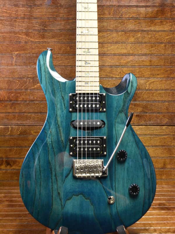 PRS SE Swamp Ash Special Electric Guitar - Iris Blue w/gig bag image 1