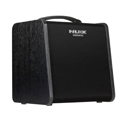 NUX Stageman AC60 | 60 Watt Acoustic Guitar Amplifier | Included NMP-2 Lite Dual Footswitch Controller image 2