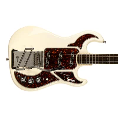 Burns "The Marvin" 40th Anniversary Edition White (Pre-Owned, 2004, EC+) #0150 image 1
