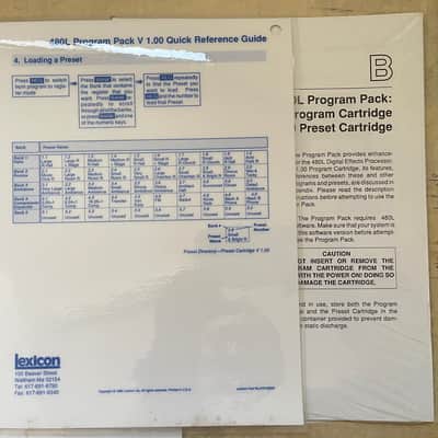 Lexicon 480L Digital Effects System with LARC Remote 1980s - Black / White Remote image 17