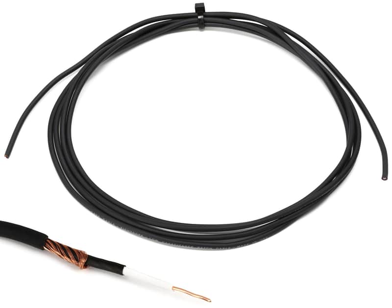 Lava Cable Tightrope Instrument Wire - Black 10 Foot image 1