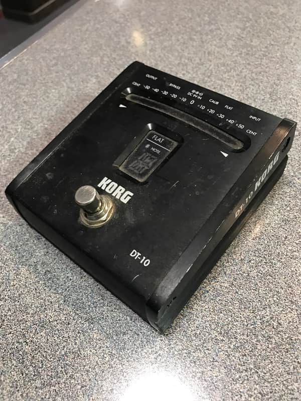KORG DT-10 ギターエフェクター ブルーウッド調 Amazon.com: [DISCONTINUED] Korg DT10 Digital Guitar Foot Pedal