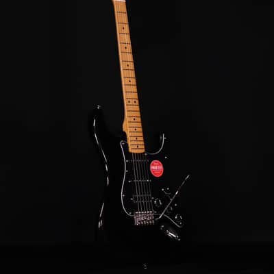 Squier Classic Vibe '70s Stratocaster HSS, Maple FB, Black image 8