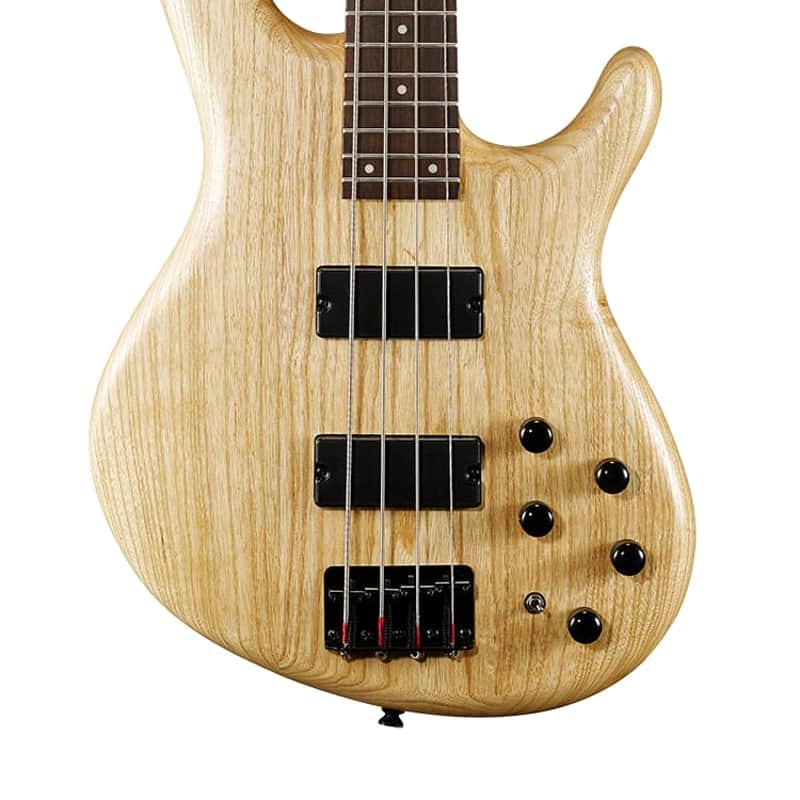 Cort Action Bass Deluxe AS Electric Bass Open Pore Natural