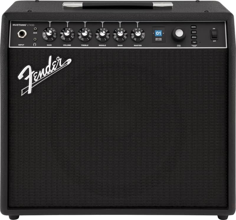 Fender Mustang LTX50 50-Watt Modeling Guitar Combo Amplifier image 1