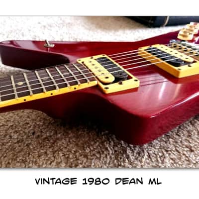Vintage 1980 Dean ML Guitar - Very Rare! image 4