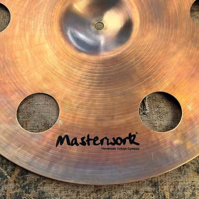 PAPERTHIN Hand Hammered Masterwork Pre Aged Crash Effects 17” 958 g CLEAN image 8
