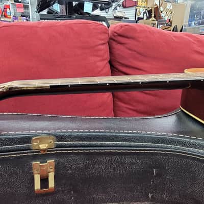 Epiphone FT-130 Caballero 1970s with Chipboard Case- Natural image 12
