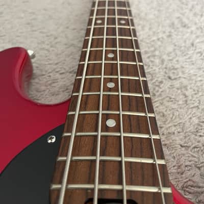 Fender Modern Player Dimension Bass 2014 MIC Candy Apple Red 4-String Guitar image 6