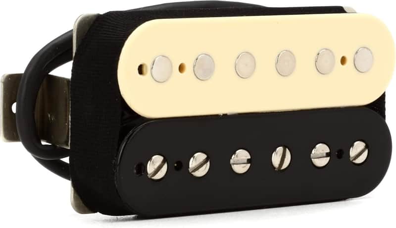 Seymour Duncan SH-1n 59 Model 4-Conductor Pickup - Reverse Zebra Neck image 1