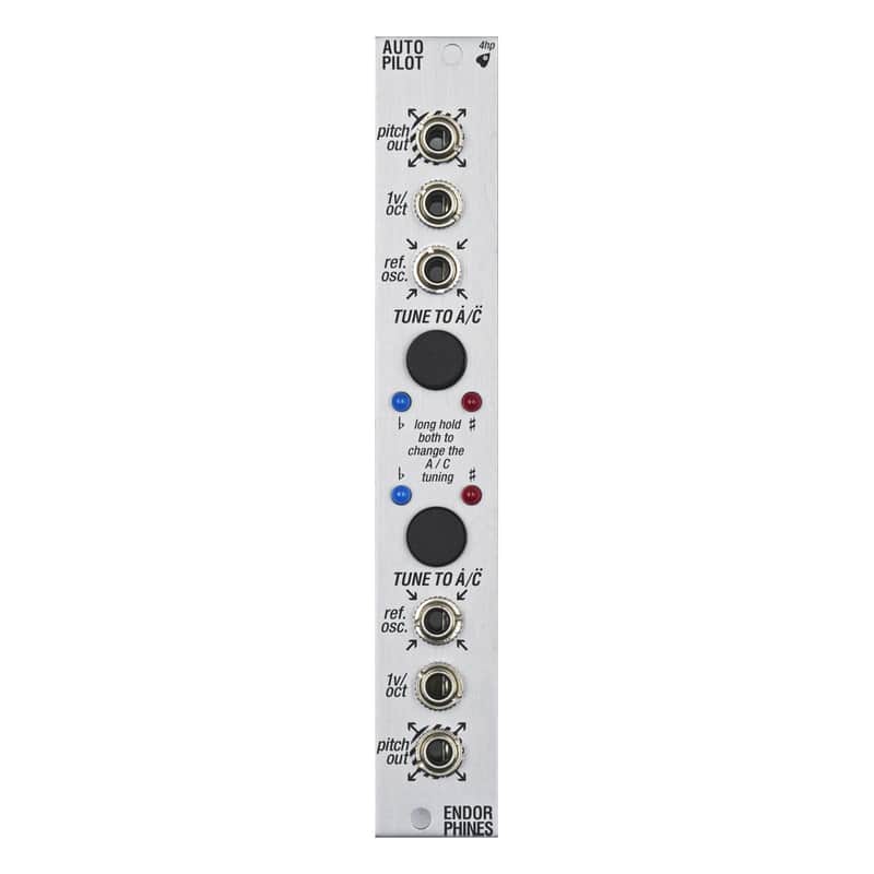 Endorphin.es Endorphin.es Autopilot Eurorack Tuner Module (Sil…