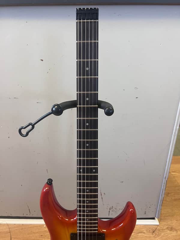 Steinberger Spirit GU-Deluxe Cherry Burst Headless Electric Guitar