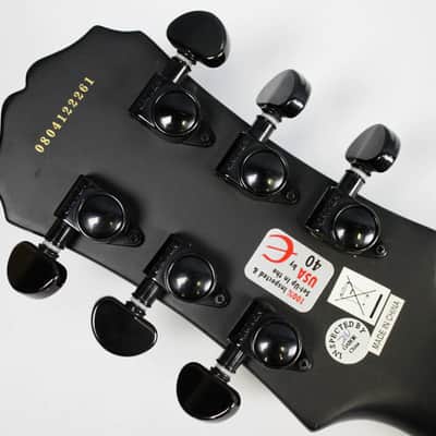 Epiphone Les Paul Custom Prophecy EX 2008 - Trans Black **New Bone Nut** image 16