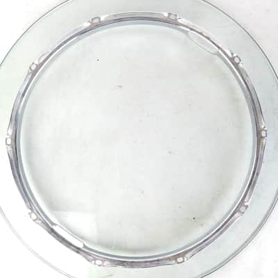 Ludwig 14"COB/Brass Supraphonic/Super-Sensitive Snare Drum Resonant Rim/Hoop 60s image 8