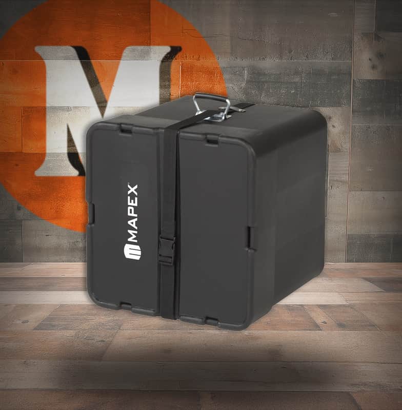 Mapex 16 In. Bass Drum Case Black Molded Plastic Case With Mapex Logo (MPC1614BD) image 1