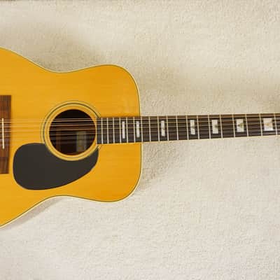 Vintage 1970s Kansas B-280 12-String Dreadnought Suzuki Violin Japan w/ Hard Case image 2