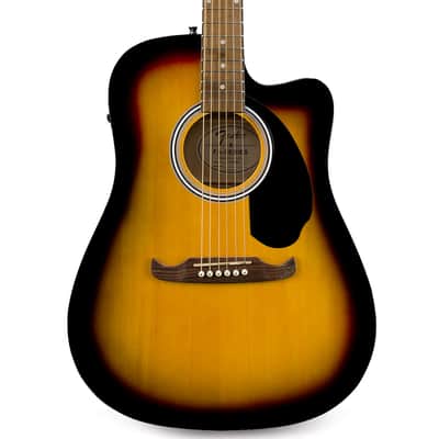 Fender FA-125CE Dreadnought Acoustic Electric Guitar | Sunburst image 2