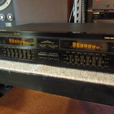 Pioneer GR-555 Graphic Equalizer - Dual Channel Frequency Response Display - Very Good Condition image 2
