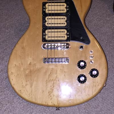 Carvin CM130 Figured Birdseye Maple 1980 - Natural CREAM TRIPLE PICKUPS! image 2