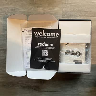 Two Notes Torpedo Captor X 8ohm Stereo Reactive Load Box / Attenuator 2020 - White image 2