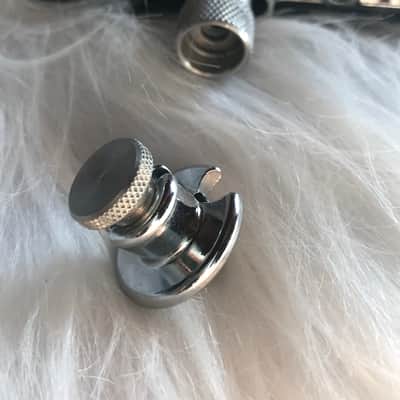 Wilkinson 4+1 5-string Conversion Bass Bridge - chrome image 9